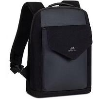 Rivacase Cardiff Canvas backpack, 13.3", Black 8521BLACK
