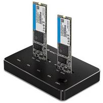 Qoltec Drive docking station 2xSSD M2 SATA, NGFF 50310