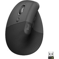 Logitech Lift Vertical Mouse, Wireless, Left Handed, Graphite 910-006474