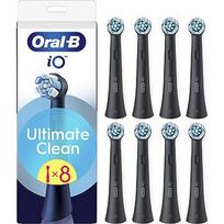 Oral-B Replaceable toothbrush heads | iO UltimateClean | Heads | For adults | Number of brush heads included 8 | Black iO refill UltimateClean 8