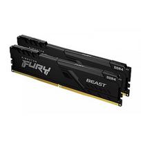 Kingston 16GB, DDR4, 3200MHz, CL16, Kit of 2, Fury Beast Black KF432C16BBK2/16