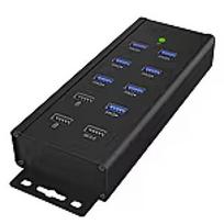 Icy Box ICYBOX IB-HUB1703-QC3 IcyBox 7x Port USB IB-HUB1703-QC3