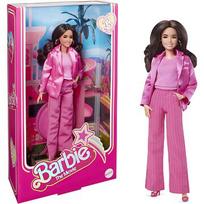 Barbieri Mattel Barbie Signature The Movie - America Ferrera as Gloria doll for the film in a three-piece pants suit in pink, toy figure HPJ98