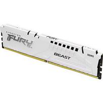 Kingston FURY Beast White, DDR5, 16GB, 6000MT/s, CL30, Single stick KF560C30BWE-16