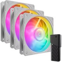 Cooler Master Mobius 120P ARGB, 120mm, White, Triple-Pack MFZ-M2DW-243P2-R1