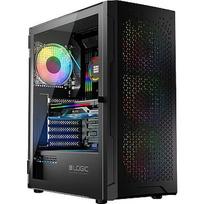 Logic Aramis AGRB Midi, Tempered Glass, Black AT-ARAMIS-10-0000000-0002