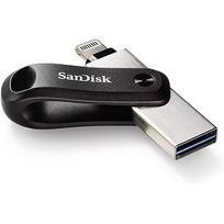 SanDisk iXpand Go, 256GB, Black & Silver SDIX60N-256G-GN6NE