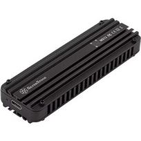 Silverstone MS12 M.2 SSD Gehäuse, USB 3.2 - schwarz SST-MS12