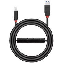Lindy USB A 3.0 > USB B Active Cable Slim (black, 10 meters) 43227