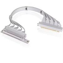Thermaltake PCI-E 4.0 Dual 90 Degree Riser Cable 400mm Snow AC-077-CO6OTN-C1