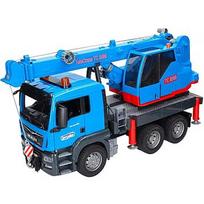 Bruder MAN TGS crane truck, model vehicle 03771