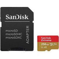 SanDisk Extreme, microSDXC, 512GB, UHS-I, U3, V30 +Adapter SDSQXAV-512G-GN6MA