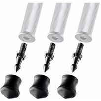 Manfrotto short spikes and rubber feet GSF30S 30mm 3pcs GSF30S