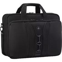 Wenger Legacy Briefcase, 16", Black 653630