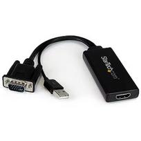 Startech VGA TO HDMI ADAPTER W/ AUDIO . VGA2HDU
