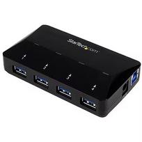 Startech 4-PORT USB 3 HUB + 2.4A DCP . ST53004U1C