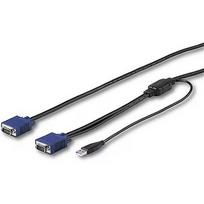 Startech 15 FT. (4.6 M) USB KVM CABLE RACKMOUNT CONSOLE CABLE RKCONSUV15