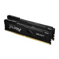 Kingston 16GB, DDR4, 3600MHz, CL17, Kit of 2, Fury Beast Black KF436C17BBK2/16