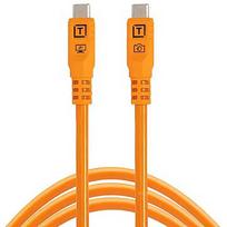 Tether Tools cable USB-C - USB-C TetherPro Optima 10G 3m, orange CUC10G2-ORG