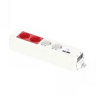 Schneider Electric SCHNEIDER ELECTRIC UNICA SYSTEM+ MOD.UNIT 2W/2R+USBA/C WHITE INS44244