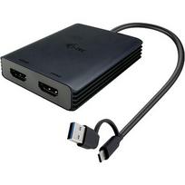 i-tec Adapter USB-A/USB-C Dual 4K/60 Hz HDMI Video  CADUAL4KHDMI