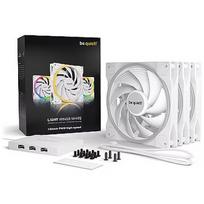 Be Quiet Light Wings, 140mm, PWM, High-speed, White, Triple Pack BL103