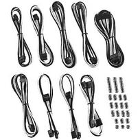 CableMod C-Series ModMesh Classic Cable Kit for Corsair RMi/RMx/RM (Black Label), Black/White CM-CSR-CKIT-NKKW-R