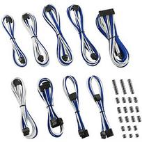 CableMod C-Series ModMesh Classic Cable Kit for Corsair AXi/HXi/RM (Yellow Label), White/Blue CM-CSI-CKIT-NKWB-R