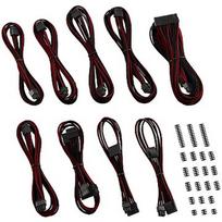CableMod C-Series ModMesh Classic Cable Kit for Corsair RMi/RMx/RM (Black Label), Black/Blood Red CM-CSR-CKIT-NKKBR-R
