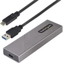 Startech USB PCIE/SATA M.2 ENCLOSURE M.2 SATA SSD ENCLOSURE TOOLFREE M2-USB-C-NVME-SATA