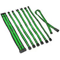 Kolink Core Pro Braided Cable Extension Kit 12V-2x6 Typ 1 - Venom Green COREPRO-EK-12VT1-GRN