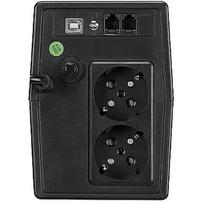 Fortron UPS FP1000 1000VA 600W 230V SCHUKO*4 12V/7Ah*2 BLACK FSP EU IFP 800