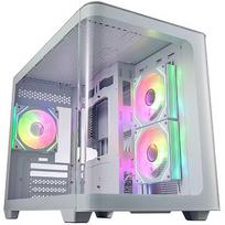 FSP S380, Panoramic Tempered Glass, White S380-WA