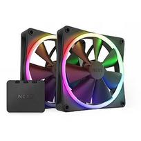 NZXT F140 RGB Twin Pack, Black RF-R14DF-B1