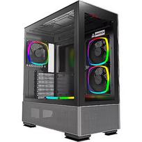 Montech SKY TWO, Black, Tempered Glass SKY TWO BK