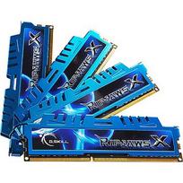G.SKILL RipjawsX, DDR3, 32GB, 1600MHz, CL9, Kit of 4 F3-1600C9Q-32GXM