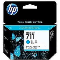 Hewlett Packard HP 3x 711 ink Cyan DJ T120 520 CZ134A