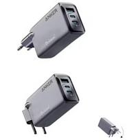 Anker Charger Prime 100W GaN 2xUSB-C 1xUSB-A silver A2688341