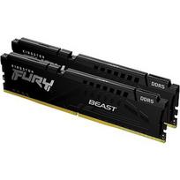 Kingston FURY Beast Black, DDR5, 32GB, 5200MT/s, CL40, Kit of 2 KF552C40BBK2-32