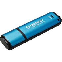 Kingston IronKey Vault Privacy 50, AES Encrypted, 64GB, Blue IKVP50/64GB