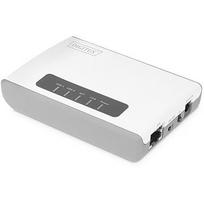 Digitus 2-P USB 2.0 WIFI NETWORK SERVER NAS USB HUB PRINT SERVER DN-13024