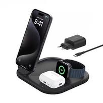 Belkin WIRELESS BOOSTCHARGE QI2 MAGNETIC 3-IN-1 CHARGING STATION WIZ029VFBK