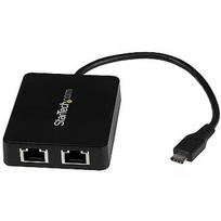 Startech USB-C TO DUAL GBE ADAPTER                                  IN US1GC301AU2R