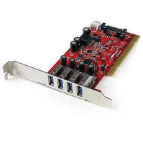 Startech 4 PORT PCI USB 3 ADAPTER CARD . PCIUSB3S4