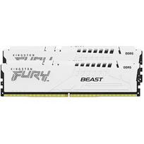 Kingston FURY Beast White (EXPO + XMP), DDR5, 32GB, 5200MT/s, CL40, Kit of 2 KF552C40BWK2-32