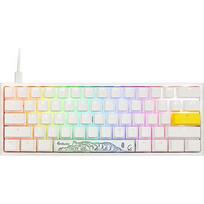 Ducky One 2 Pro mini, PBT, Cherry MX Blue, White DKON2061ST-CUSPDWWT2