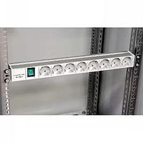 Schneider Electric SCHNEIDER ELECTRIC ACTASSI 1U PDU POWER DISTRIBUTION RAIL 8 SOCKETS+SWITCH 19P VDE NSYAPU19S8S
