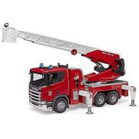Bruder Scania Super 560R Feuerwehr mit Drehleiter, Wasserpumpe, Light & Sound 03591