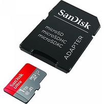 SanDisk Ultra, microSDXC, 1TB, UHS-I, U1, V10 +Adapter SDSQUAC-1T00-GN6MA