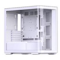 Jonsbo D300, Panoramic Tempered Glass, White D300 WHITE
